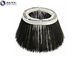 Gutter Brooms Street Sweeper Brush , Road Cleaning Brush Customized Filament