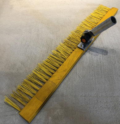 Cement Ground Texturer Airport Runway Roughing Brush 150mm Filament Length