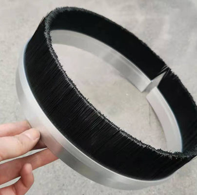 Sealing Brush Ring Circular Industrial Nylon Brush 0.35mm Filament