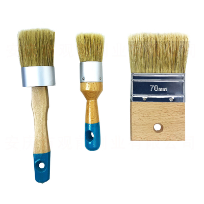 3 Piece Set of Wax Painting DIY Coating for Wax on Furniture by Wax brushes