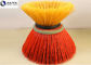 Dust Door Street Sweeper Replacement Brushes , Large Sweeping Brush Blue Yellow