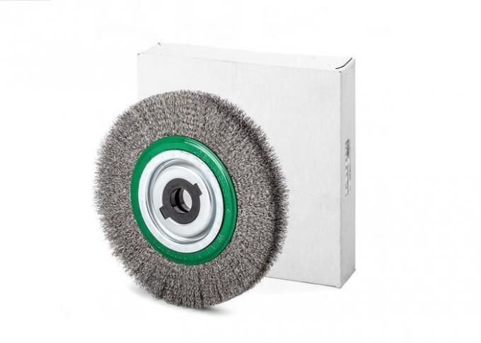 a roda do fio de aço de 200mm OD escova/escova de fio de aço inoxidável para moedores do banco