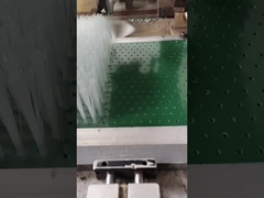 Cinturão de fio de nylon preto com anel de cinto de PVC escova com espaçamento