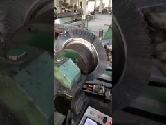 Limpeza interna rotativa espriada Anel interno SS latão espiral escovas de bobina de ferida